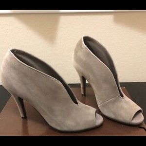 Tesori peep toe - gray